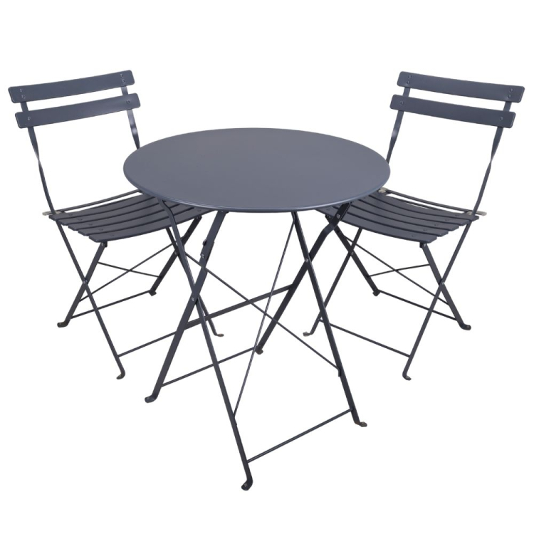 Zestaw mebli BISTRO szary